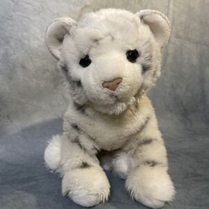 Douglas Plush 11" White Tiger Stuffed Animal Toy